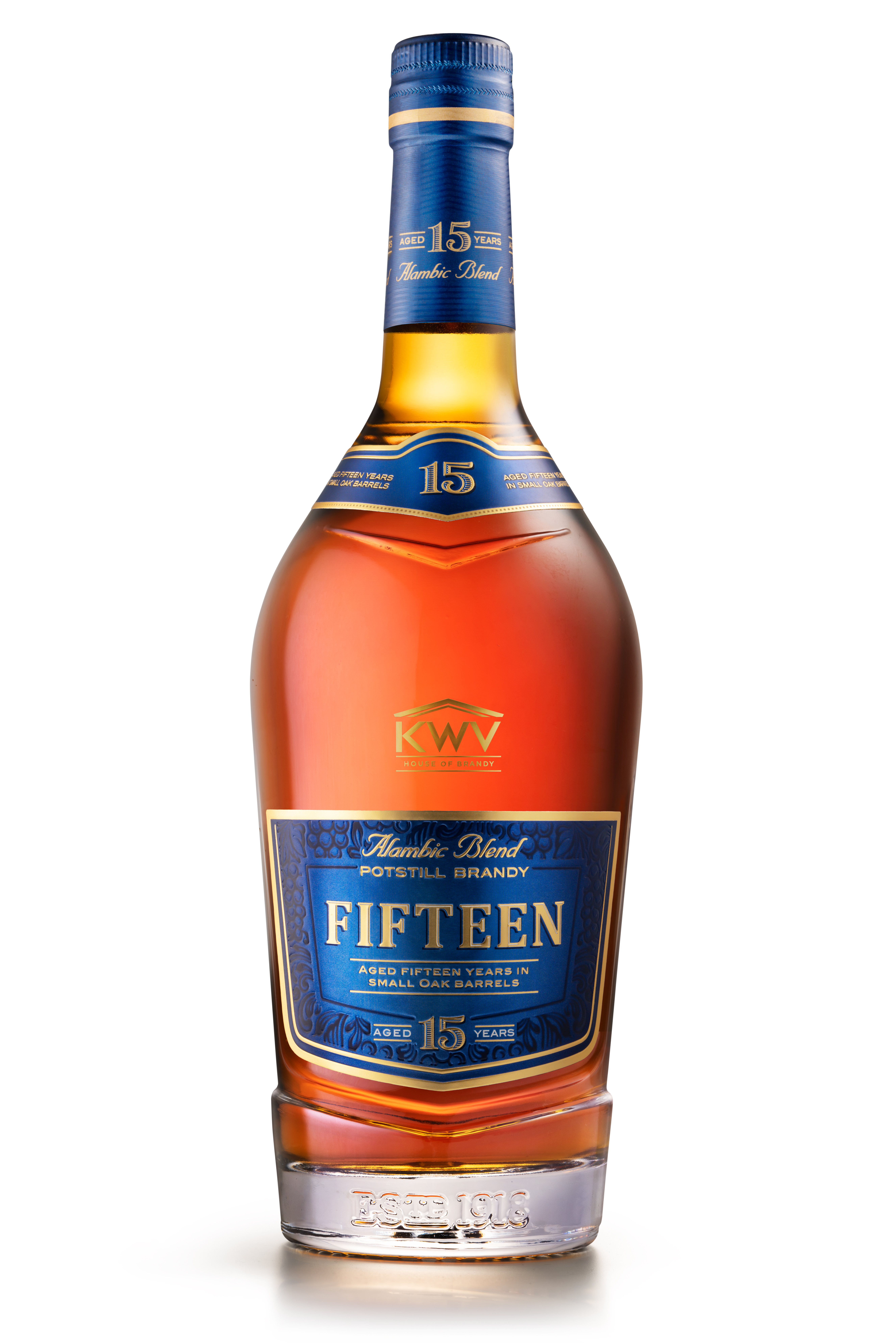 KWV 15 year Alambic Blend Potstill Blend label