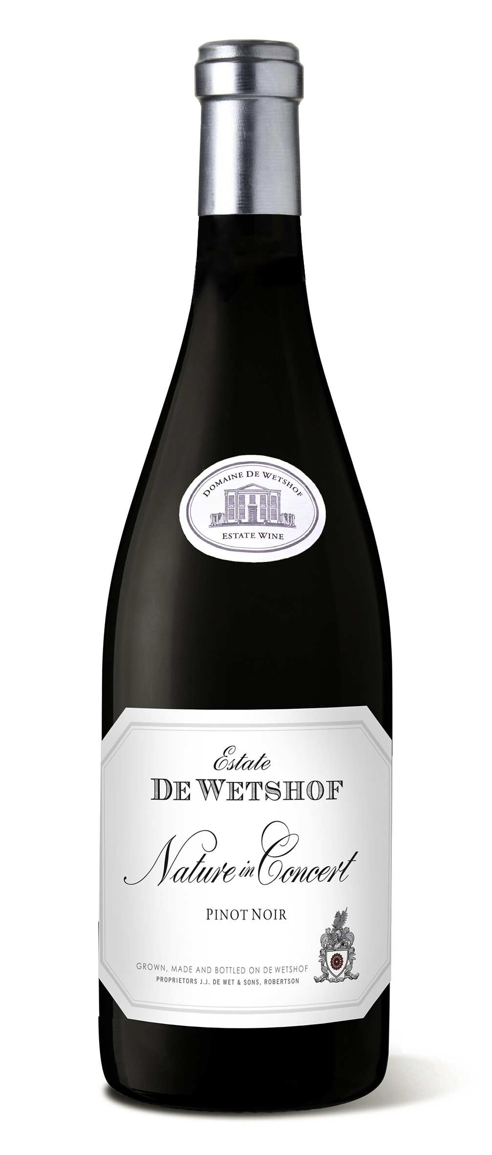 De Wetshof Estate Nature in Concert Pinot Noir label