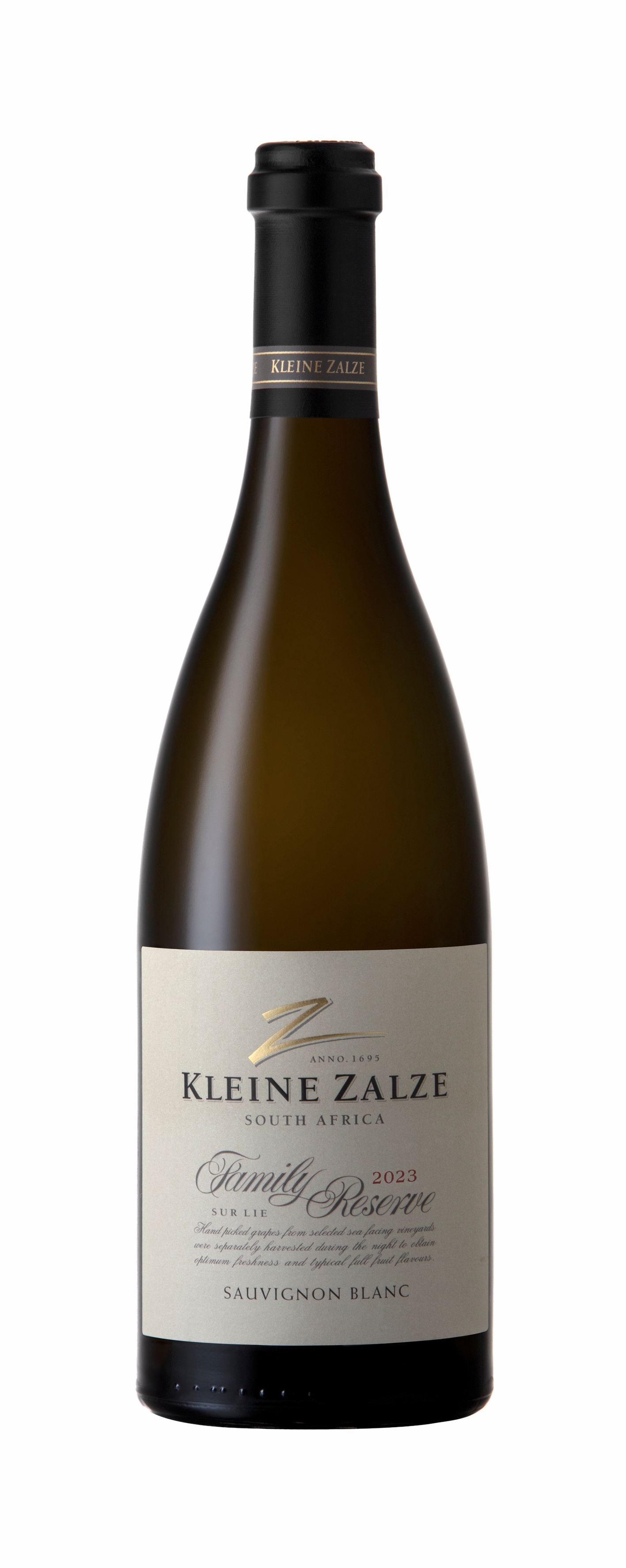 Kleine Zalze Family Reserve Sauvignon Blanc label