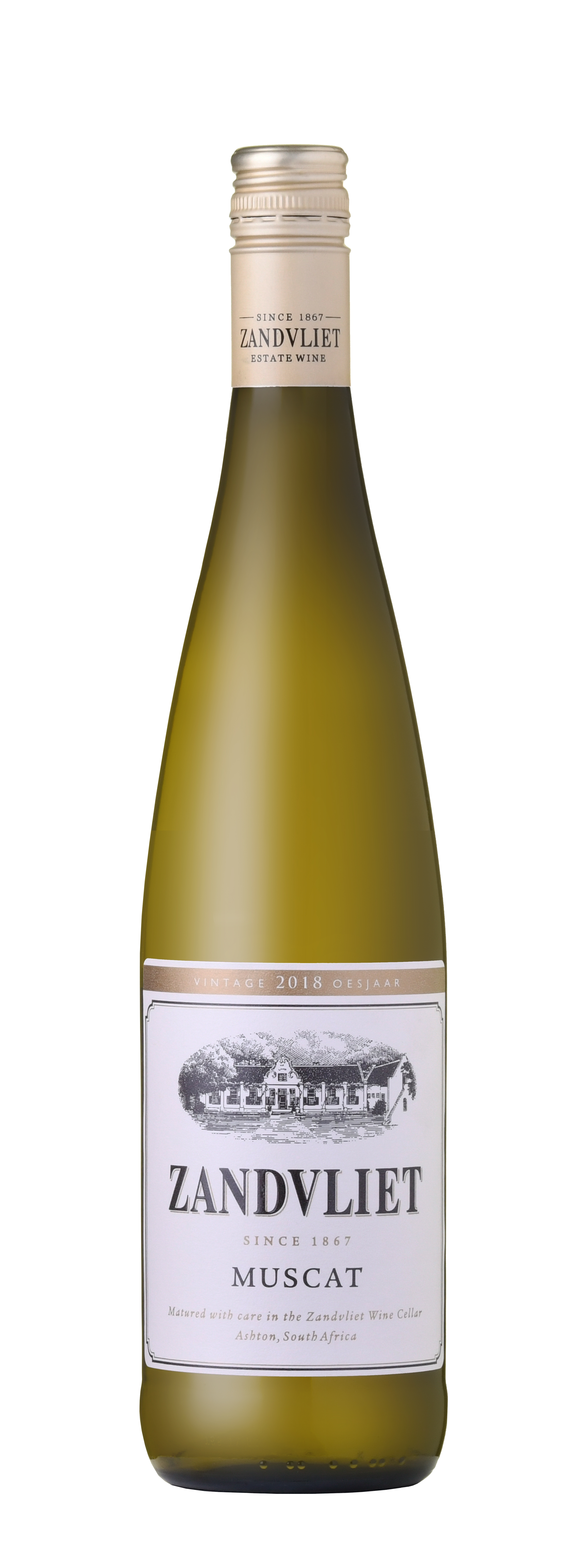 Zandvliet Muscat label