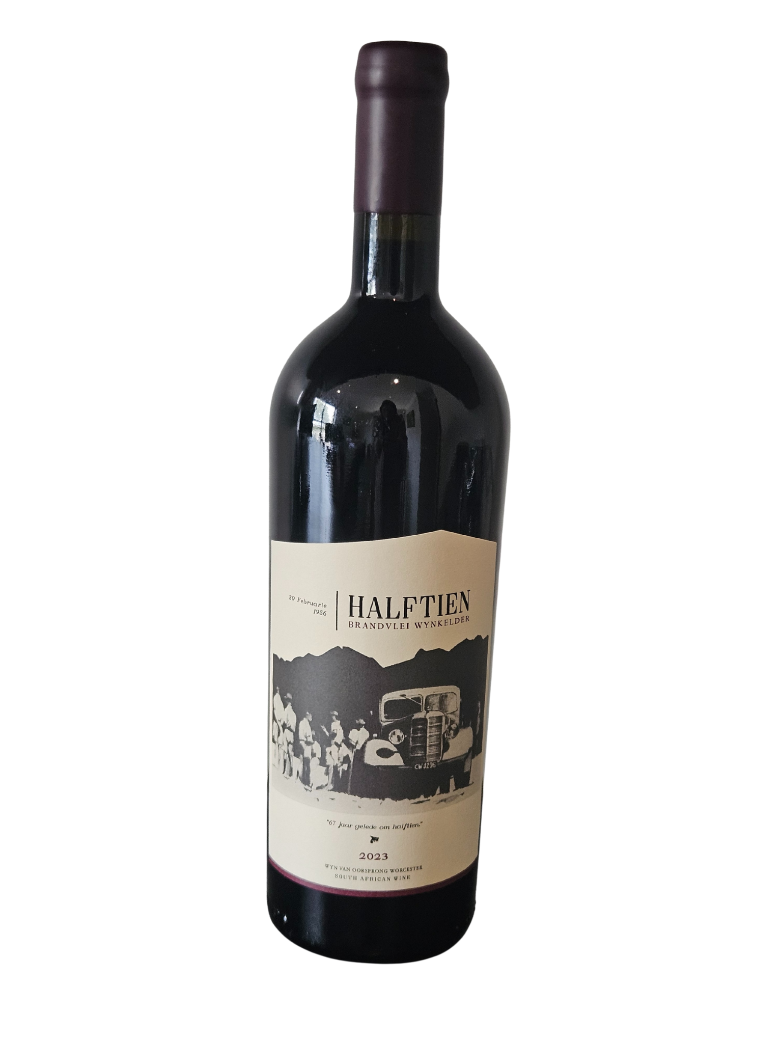 Brandvlei Kelder Halftien label