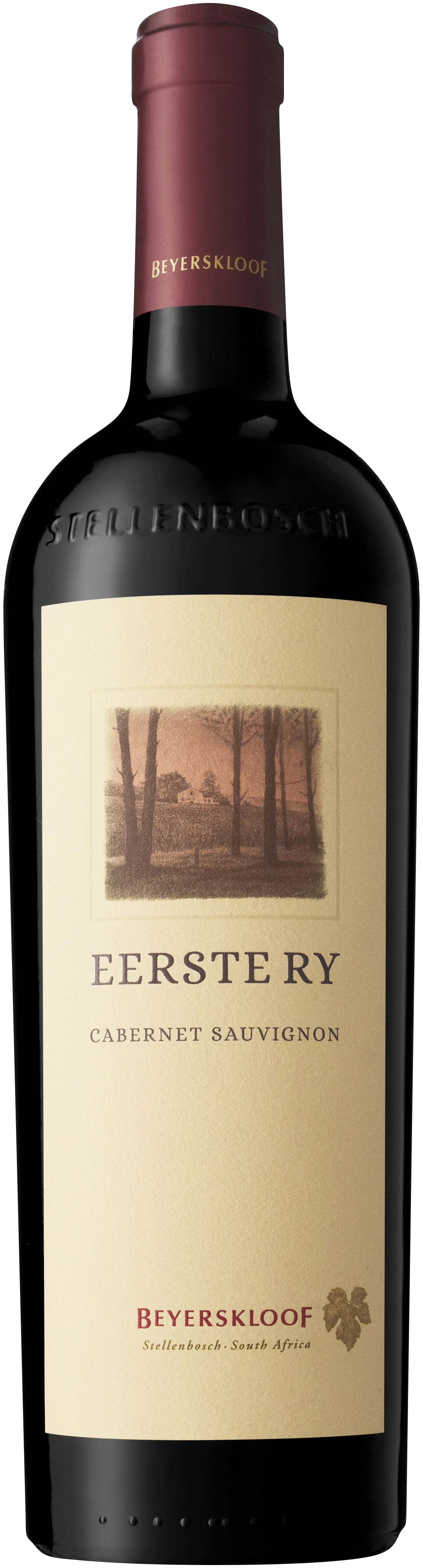 Beyerskloof Eerste Ry Cabernet Sauvignon label
