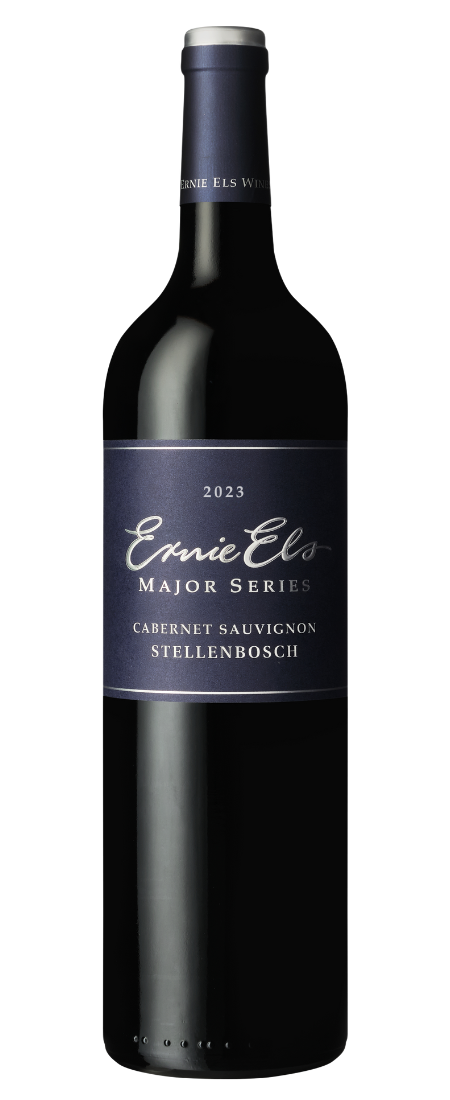 Ernie Els Wines Major Series Cabernet Sauvignon label