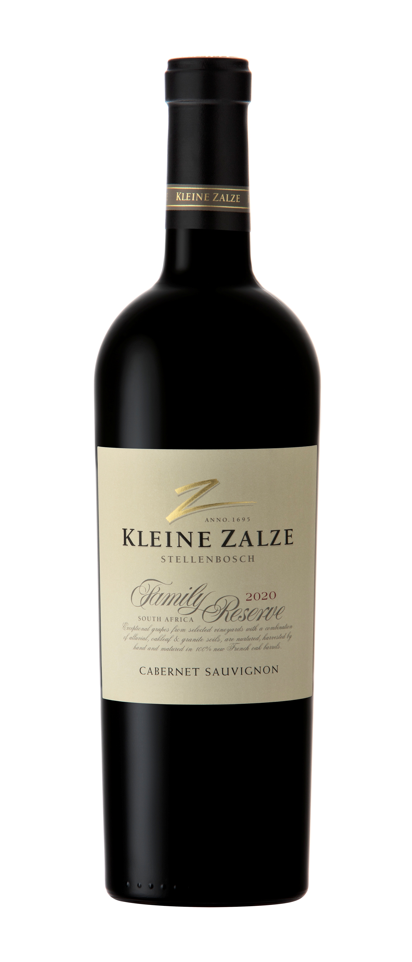 Kleine Zalze Family Reserve Cabernet Sauvignon label