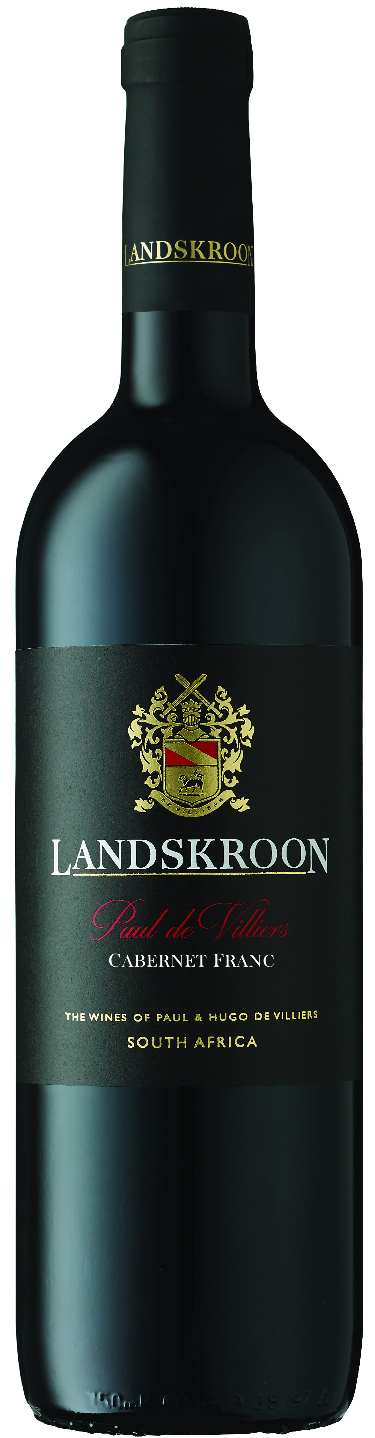 Landskroon Paul de Villiers Cabernet Franc label