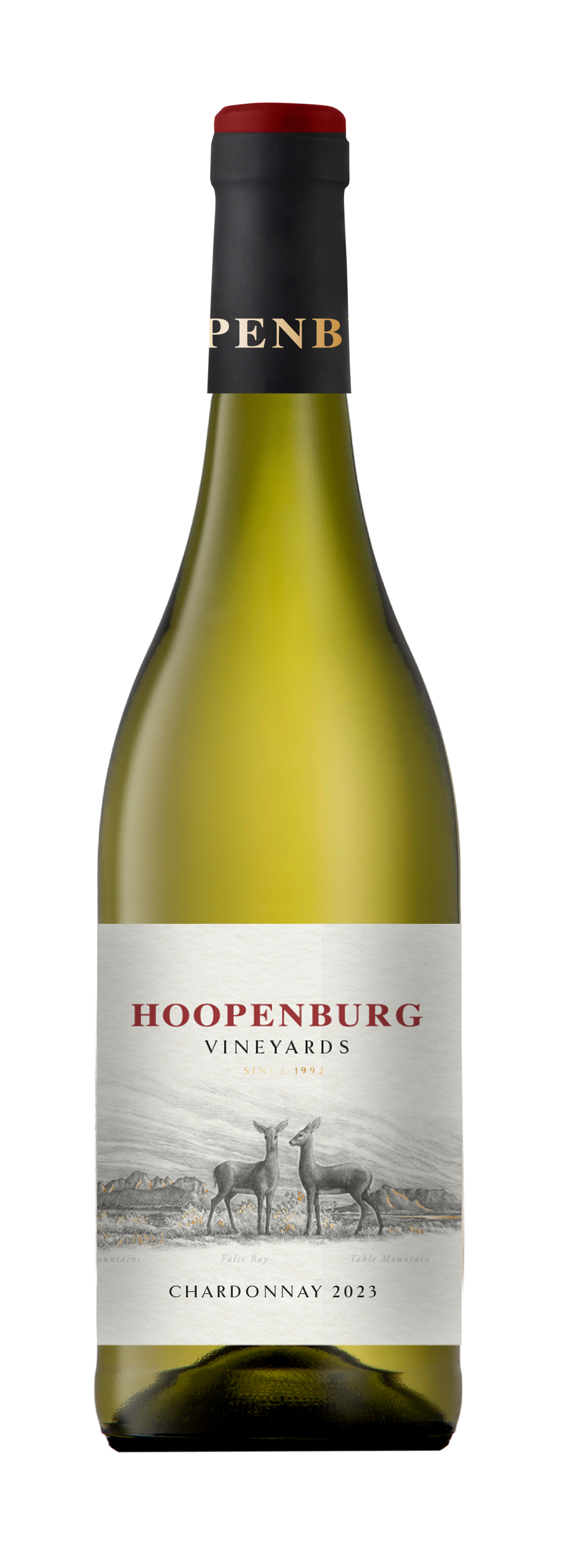 Hoopenburg Chardonnay label