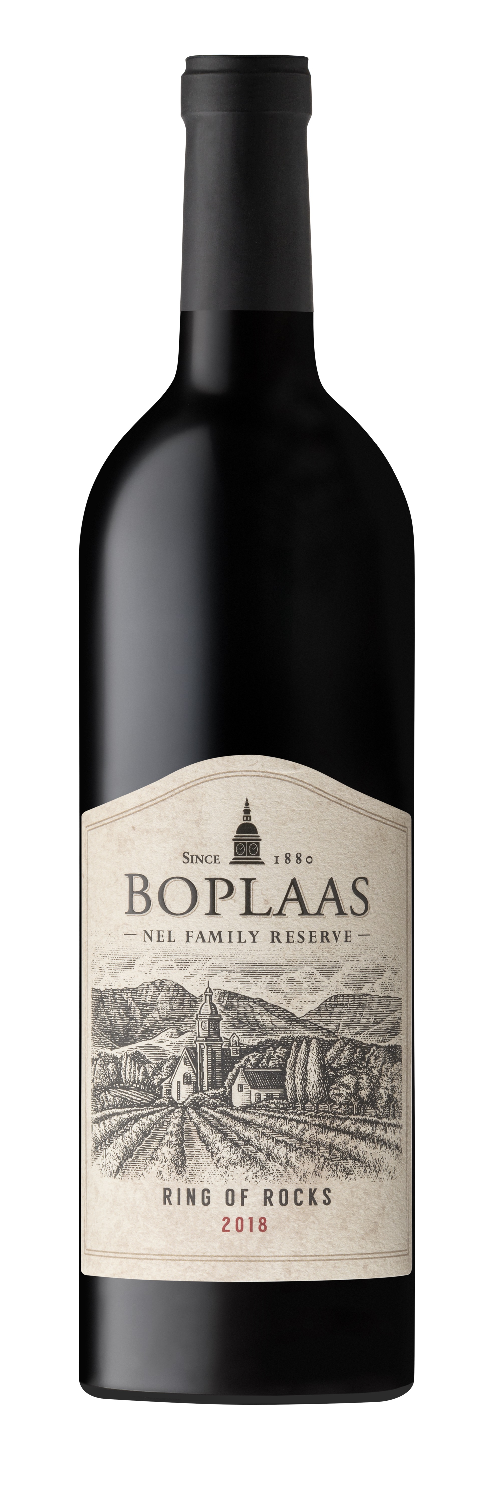 Boplaas Nel Family Reserve Ring of Rocks label