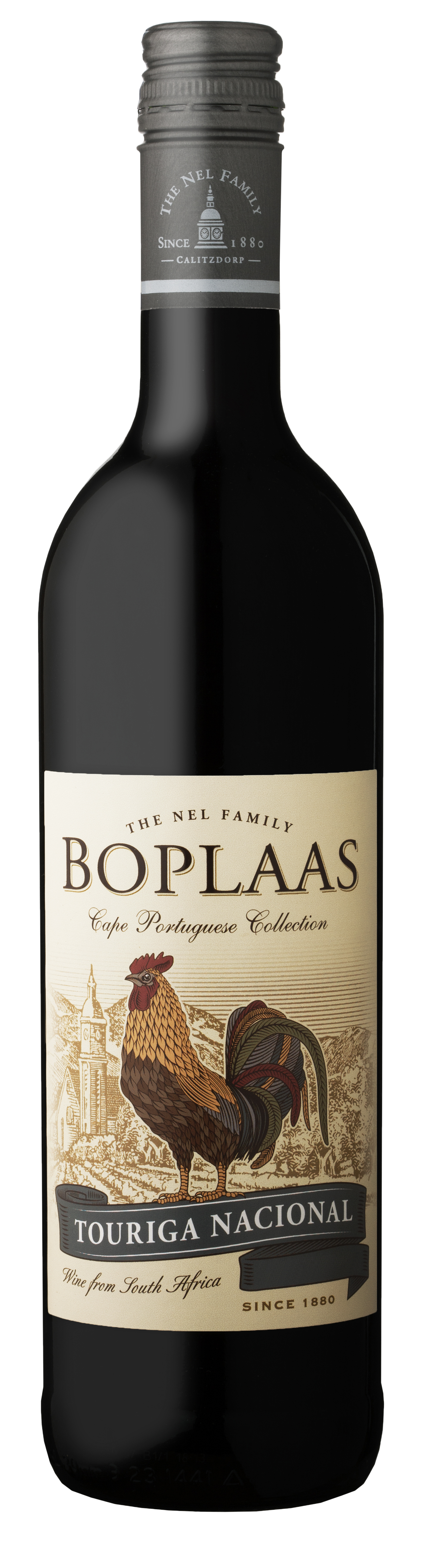 Boplaas Nel Family Reserve Touriga Nacional label