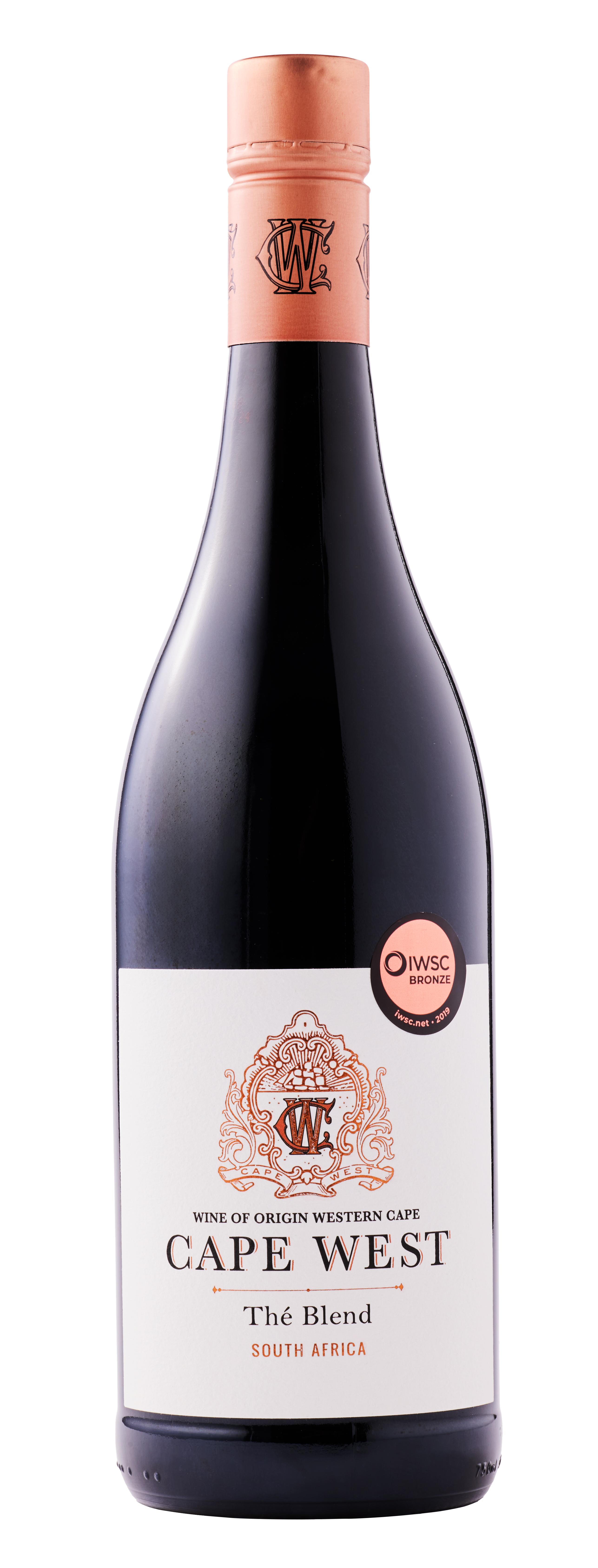 Cape West Thé Blend label