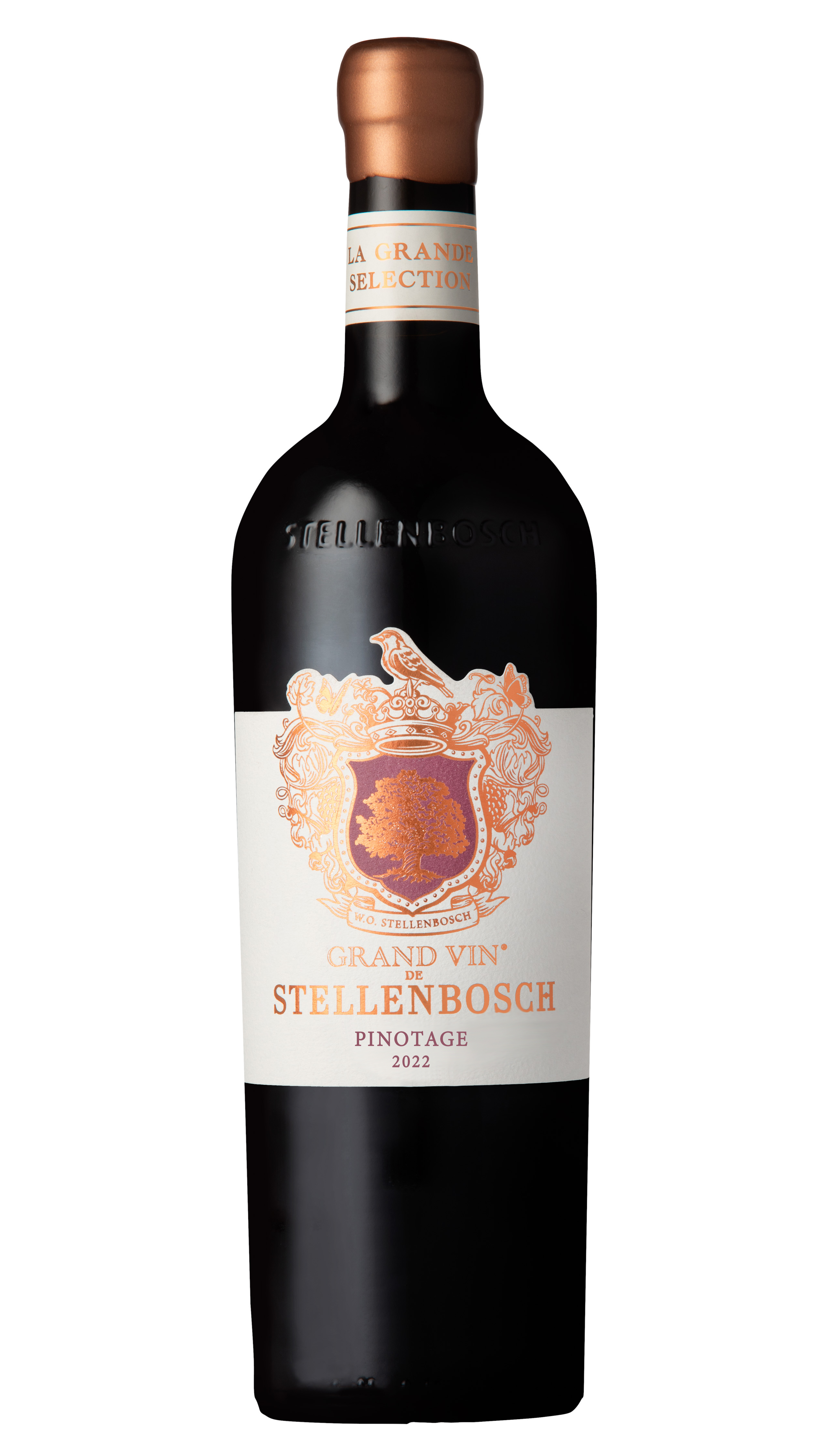 Grand Vin de Stellenbosch Pinotage label