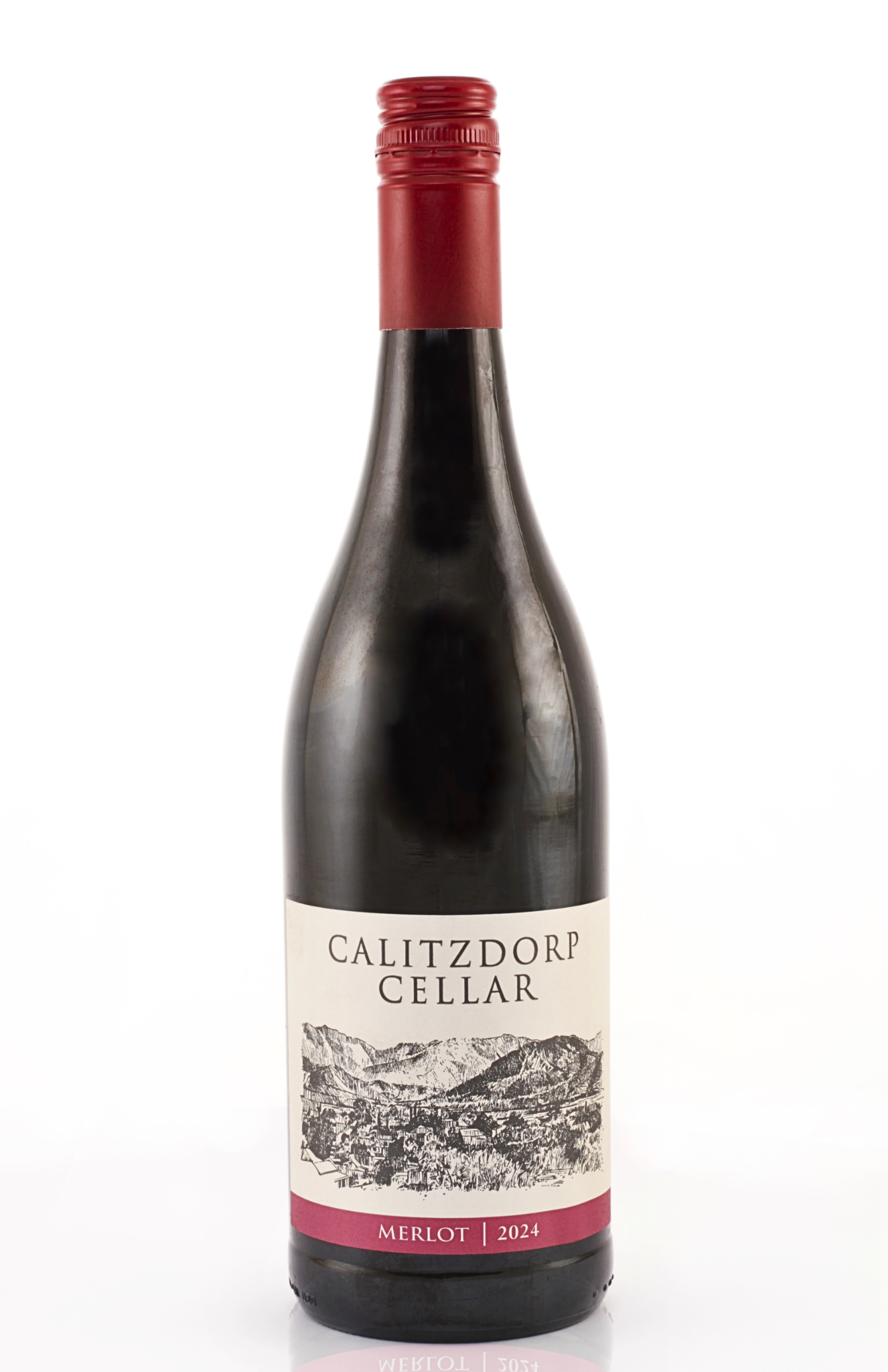 Calitzdorp Cellar Merlot label