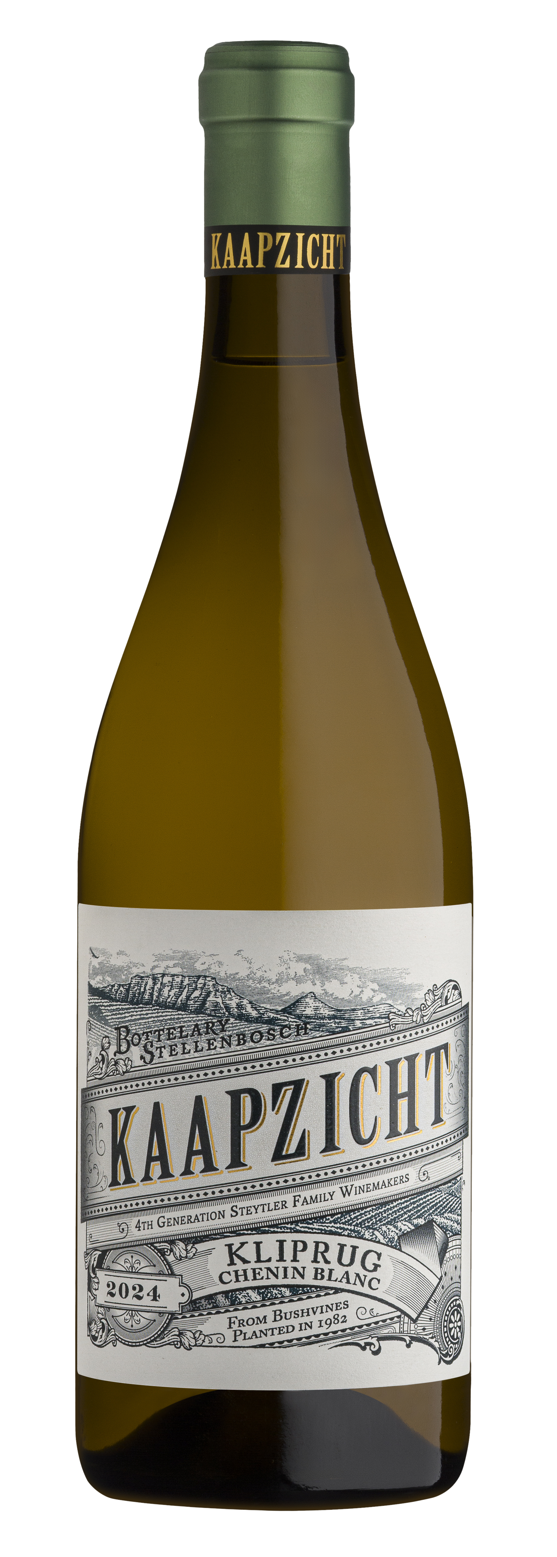 Kaapzicht Kliprug Chenin Blanc label