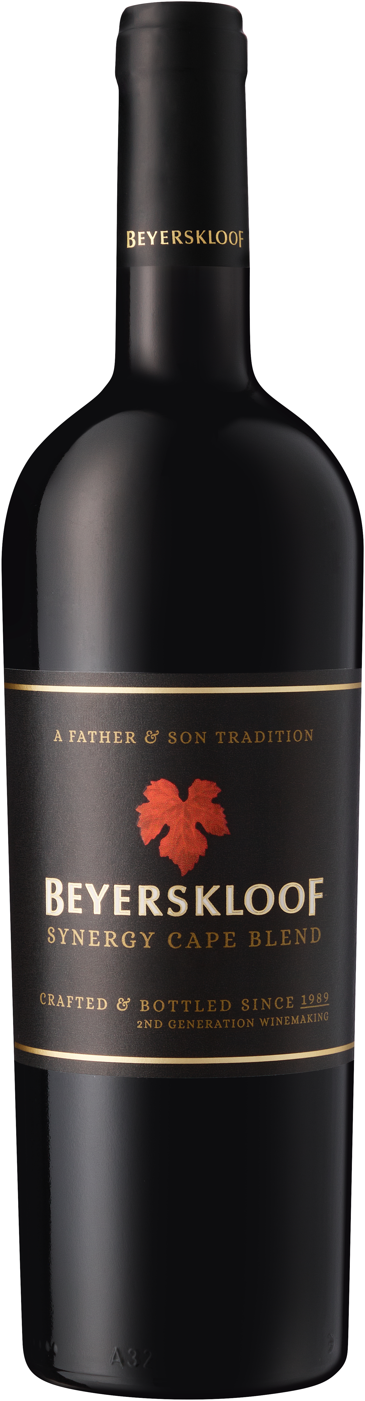 Beyerskloof Synergy Cape Blend label