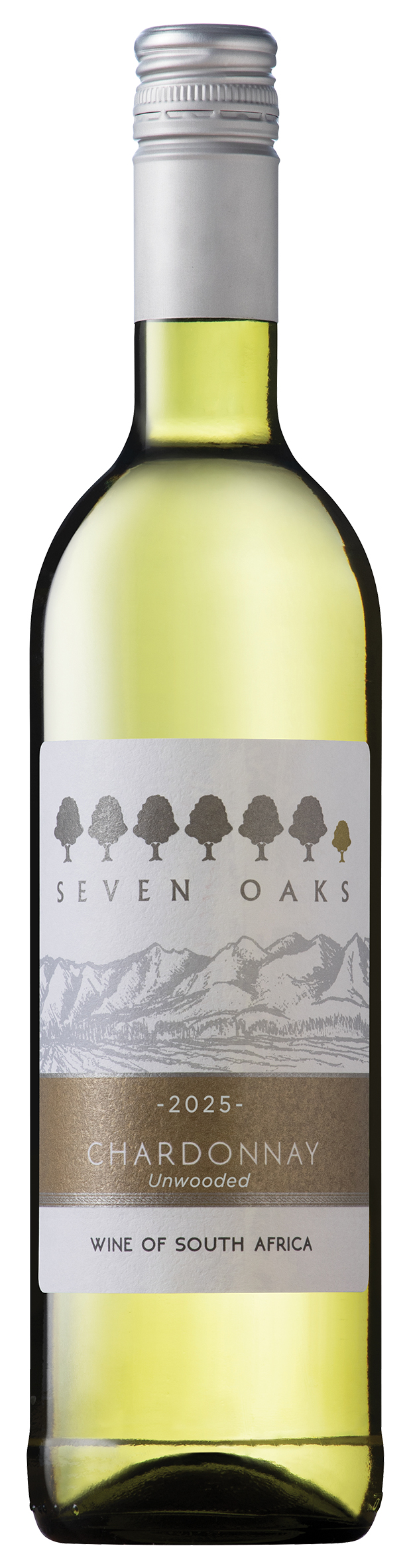 Seven Oaks Chardonnay label