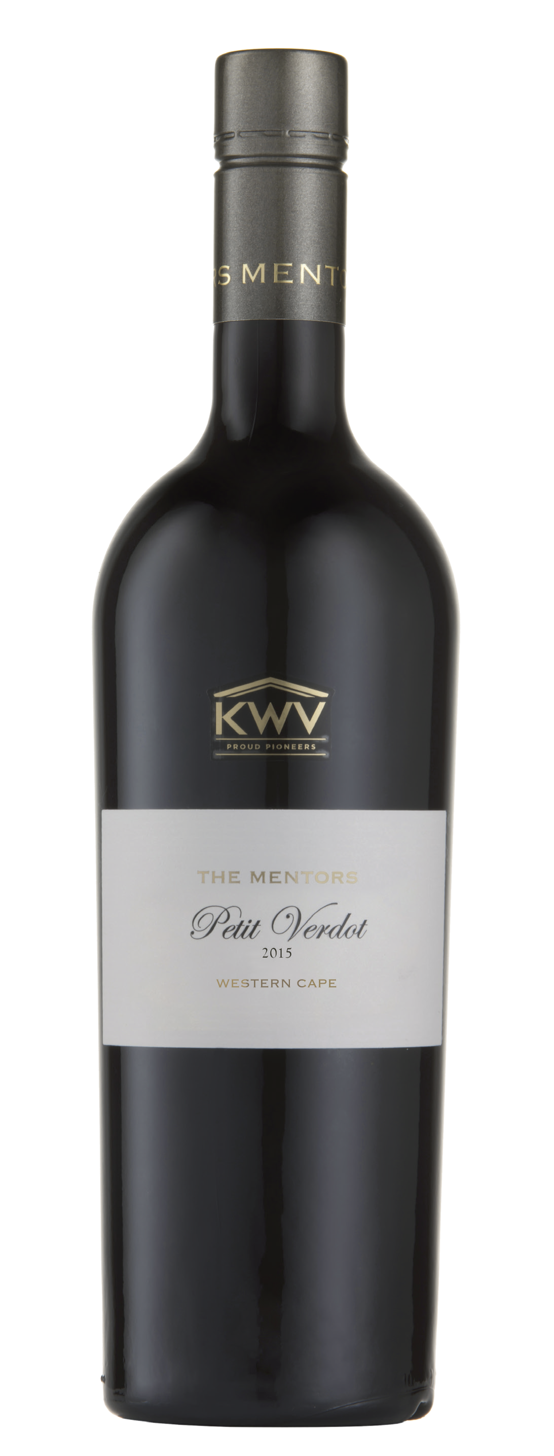 KWV The Mentors Petit Verdot label