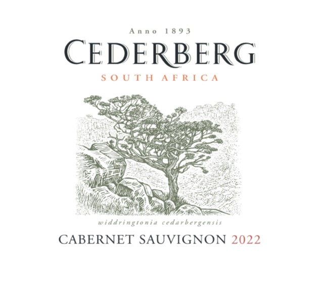 Cederberg Cabernet Sauvignon label