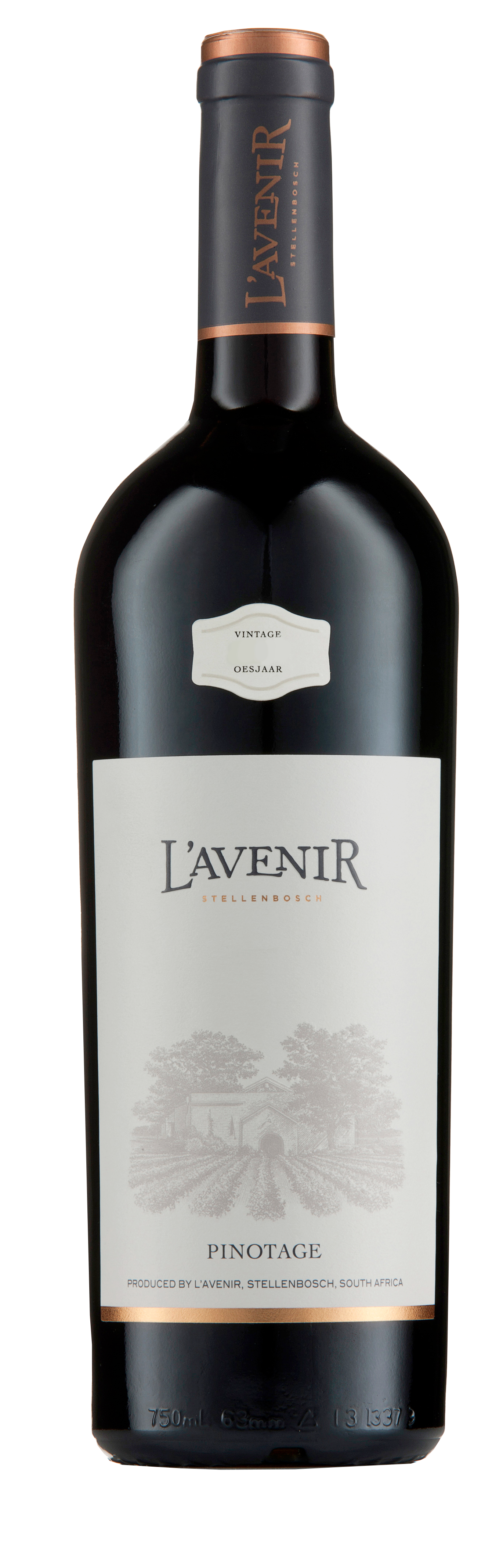 L'Avenir Provenance Pinotage label