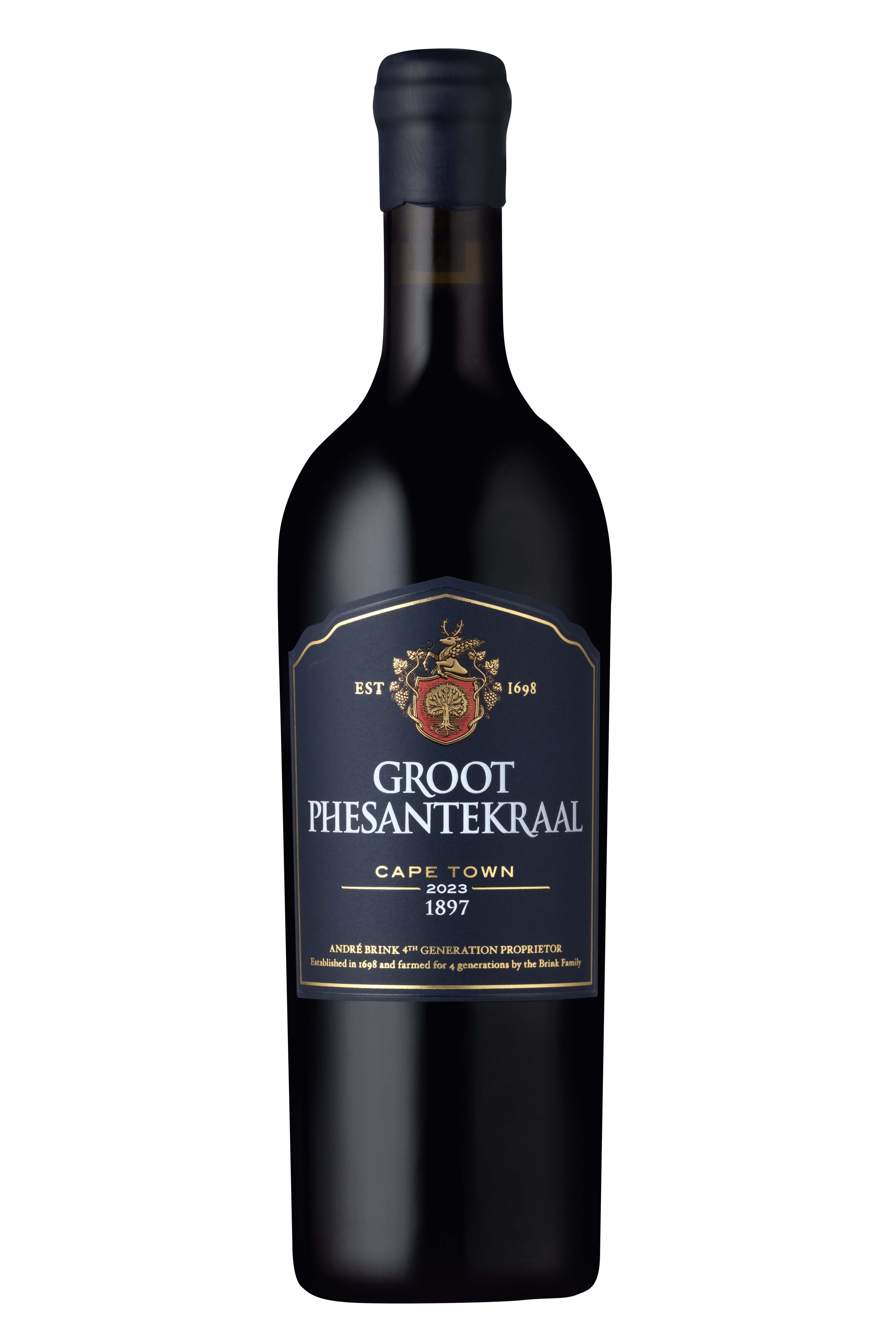 Groot Phesantekraal 1897 Cabernet Sauvignon label