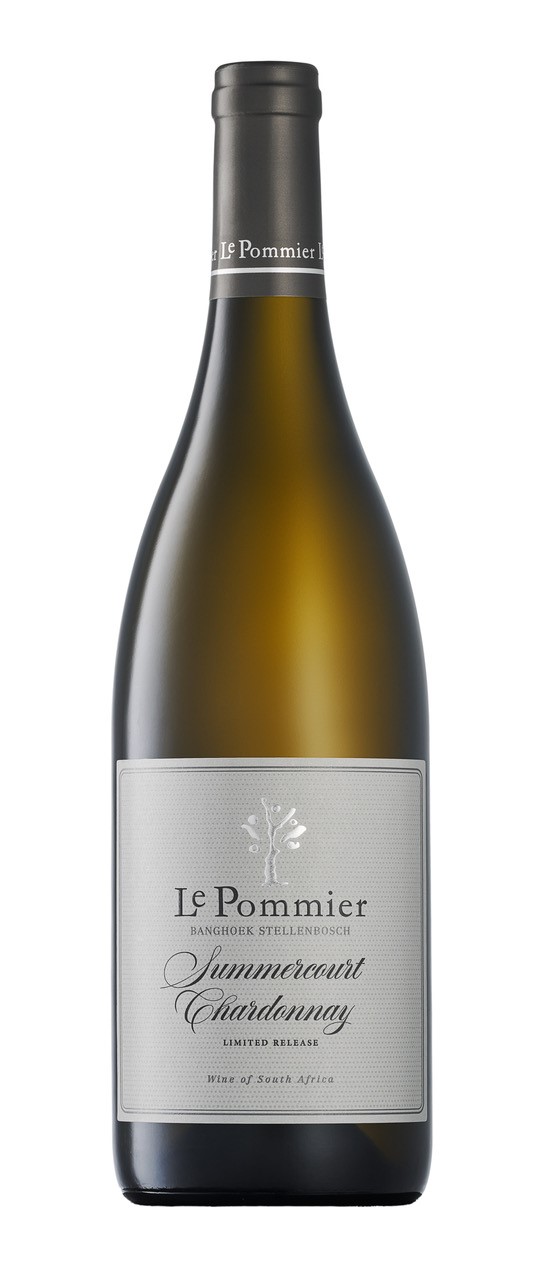 Le Pommier Summercourt Chardonnay label
