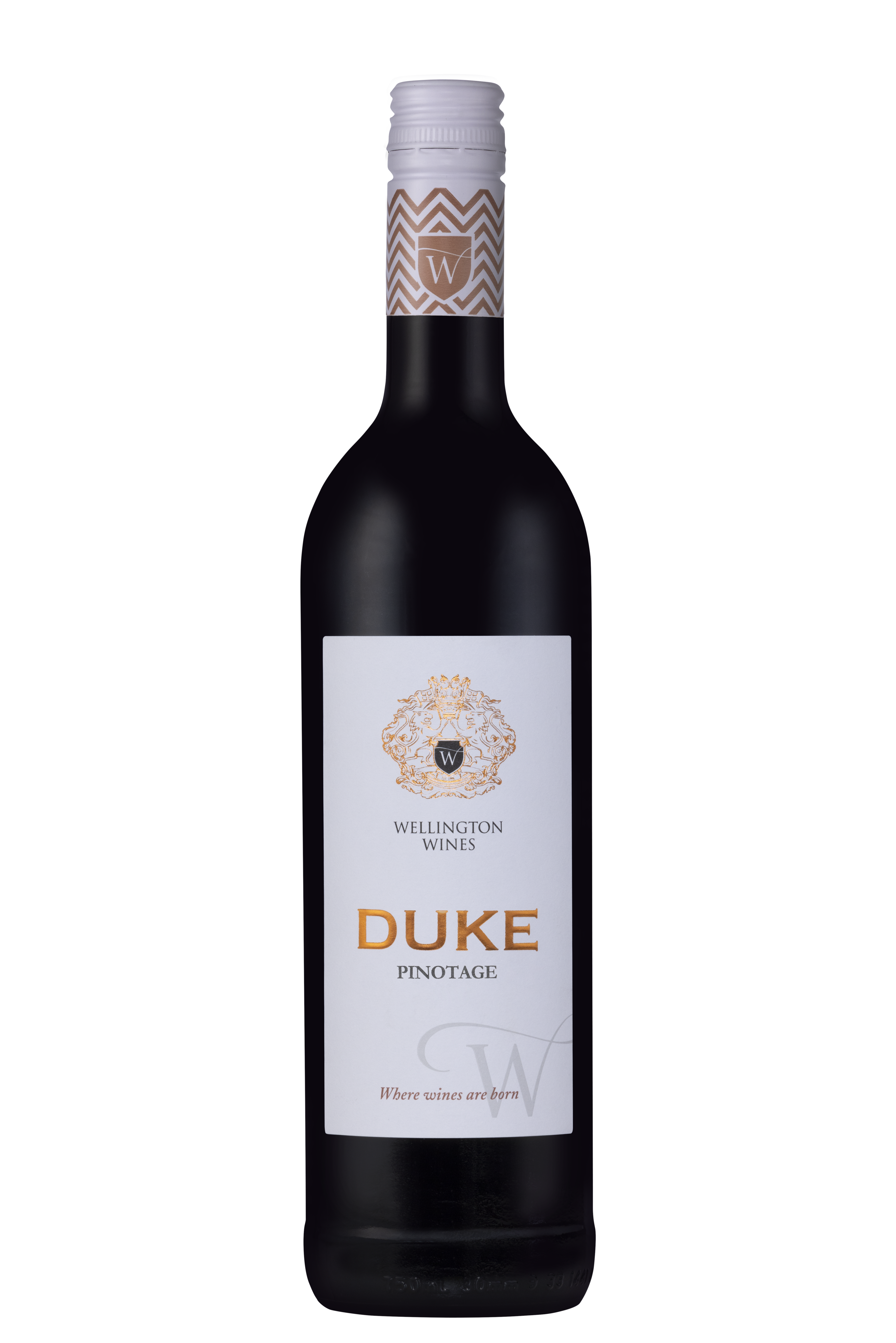 Wellington Wines Duke Pinotage label