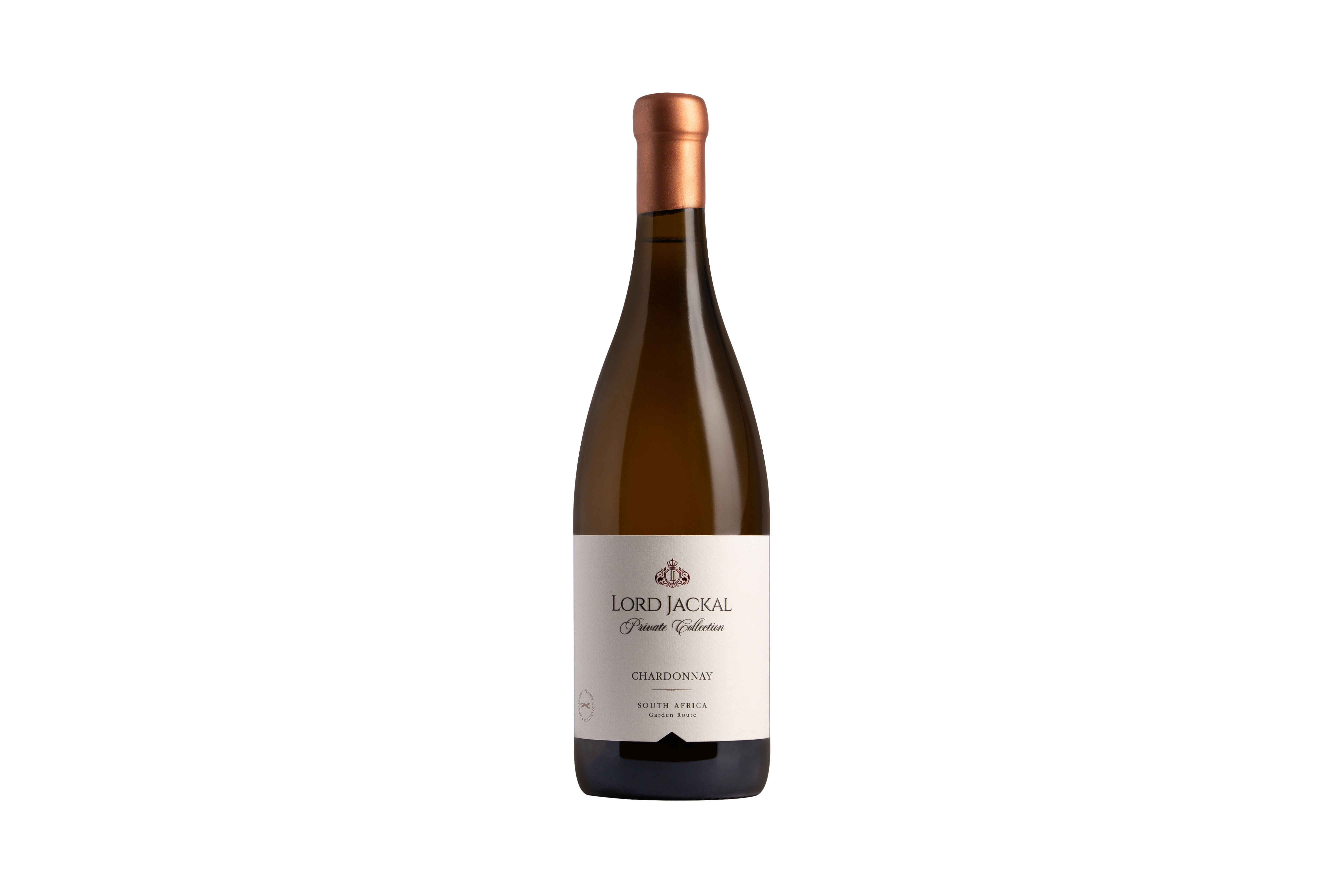 Lord Jackal Chardonnay label