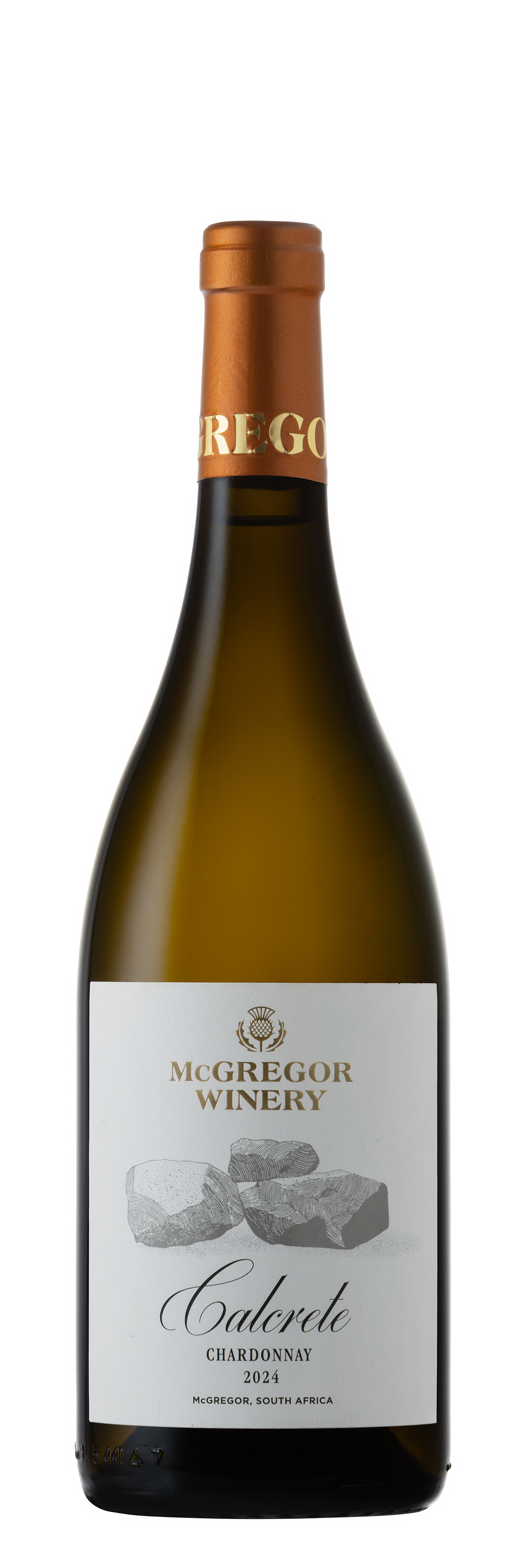 McGregor Winery Calcrete Chardonnay label