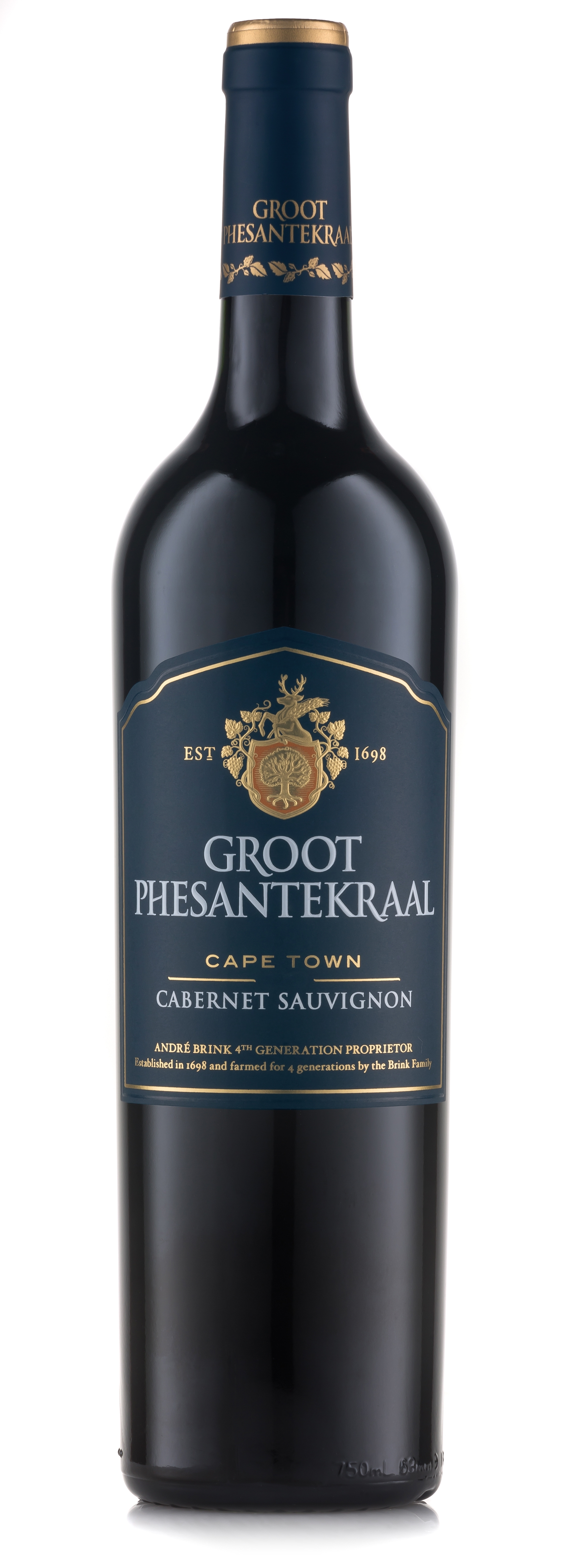 Groot Phesantekraal Cabernet Sauvignon label