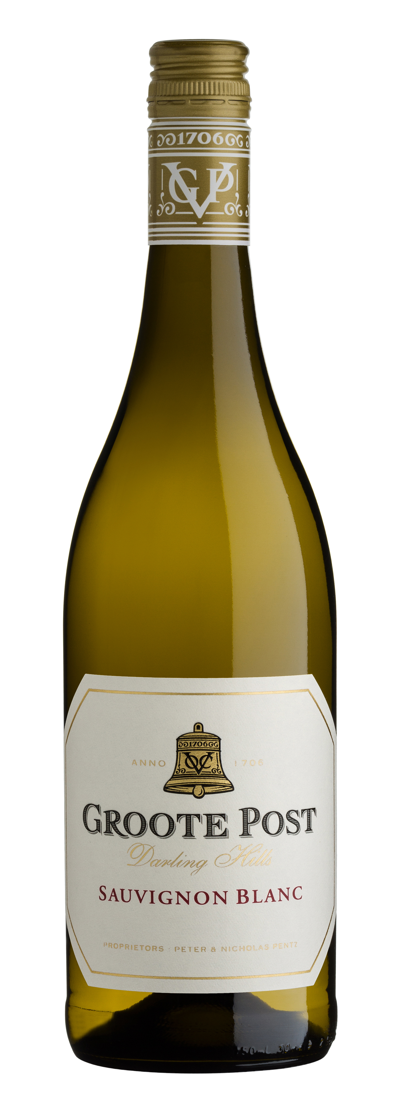 Groote Post Sauvignon Blanc label
